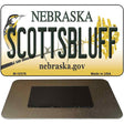 Scottsbluff Nebraska State License Plate Tag Magnet M-10576