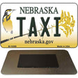 Taxi Nebraska State License Plate Tag Magnet M-10598