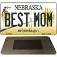 Best Mom Nebraska State License Plate Tag Magnet M-10605