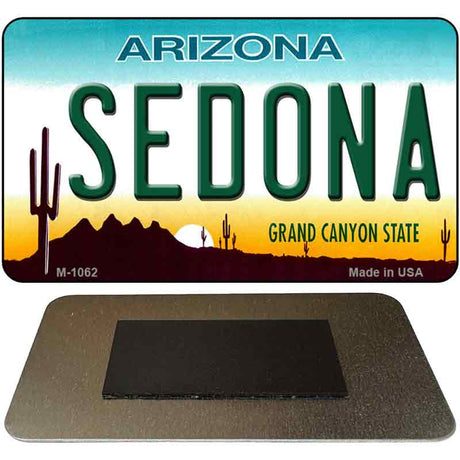 Sedona Arizona State License Plate Tag Magnet M-1063