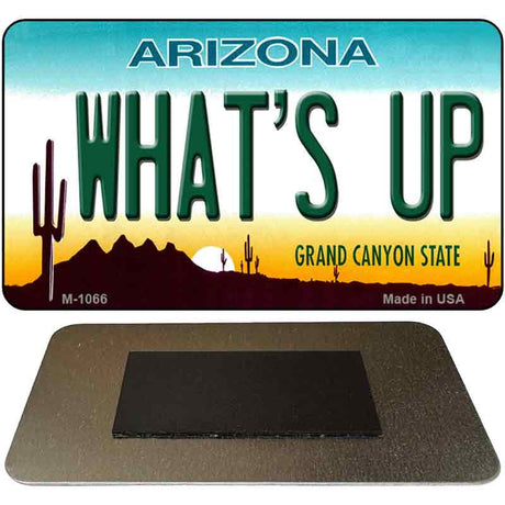 What's Up Arizona State License Plate Tag Magnet M-1066