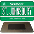 St Johnsbury Vermont State License Plate Tag Novelty Magnet M-10673