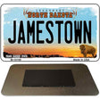 Jamestown North Dakota State License Plate Tag Magnet M-10709