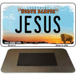 Jesus North Dakota State License Plate Tag Magnet M-10711