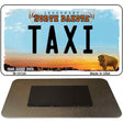 Taxi North Dakota State License Plate Tag Magnet M-10724