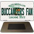 Buccaneers Fan Florida State License Plate Tag Magnet M-10758