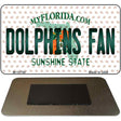 Dolphins Fan Florida State License Plate Tag Magnet M-10759