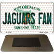 Jaguars Fan Florida State License Plate Tag Magnet M-10760