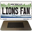 Lions Fan Michigan State License Plate Tag Magnet M-10767