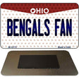 Bengals Fan Ohio State License Plate Tag Magnet M-10775