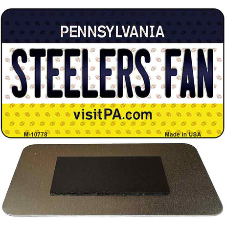 Steelers Fan Pennsylvania State License Plate Tag Magnet M-10778