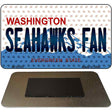 Seahawks Fan Washington State License Plate Tag Magnet M-10783