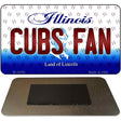 Cubs Fan Illinois State License Plate Tag Magnet M-10791