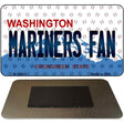 Mariners Fan Washington State License Plate Tag Magnet M-10801