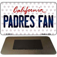 Padres Fan California State License Plate Tag Magnet M-10813