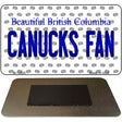 Canucks Fan British Columbia State Novelty Metal Magnet M-10820