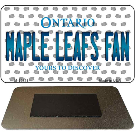 Maple Leafs Fan Ontario State Novelty Metal Magnet M-10821