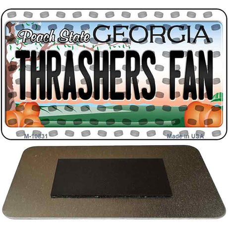 Thrashers Fan Georgia State License Plate Tag Magnet M-10831