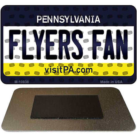 Flyers Fan Pennsylvania State License Plate Tag Magnet M-10838