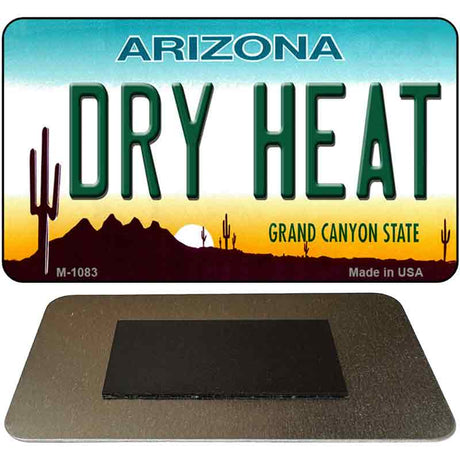 Dry Heat Arizona State License Plate Tag Magnet M-1083