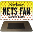 Nets Fan New Jersey State License Plate Tag Magnet M-10865