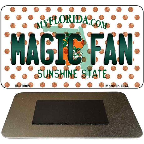 Magic Fan Florida State License Plate Tag Magnet M-10869