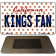 Kings Fan California State License Plate Tag Magnet M-10873