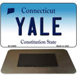 Yale Connecticut State License Plate Tag Magnet M-10899