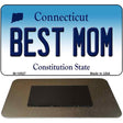 Best Mom Connecticut State License Plate Tag Magnet M-10927