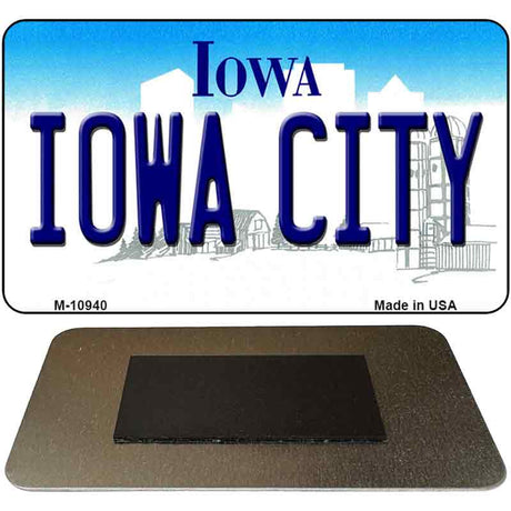 Iowa City State License Plate Tag Novelty Magnet M-10940