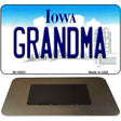 Grandma Iowa State License Plate Tag Novelty Magnet M-10953