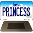 Princess Iowa State License Plate Tag Novelty Magnet M-10962