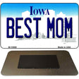 Best Mom Iowa State License Plate Tag Novelty Magnet M-10969