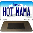 Hot Mama Iowa State License Plate Tag Novelty Magnet M-10971