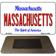 Massachusetts State License Plate Tag Magnet M-10978