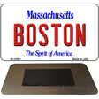 Boston Massachusetts State License Plate Tag Magnet M-10981