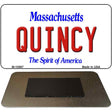 Quincy Massachusetts State License Plate Tag Magnet M-10987