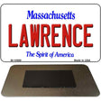 Lawrence Massachusetts State License Plate Tag Magnet M-10989