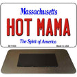 Hot Mama Massachusetts State License Plate Tag Magnet M-11000