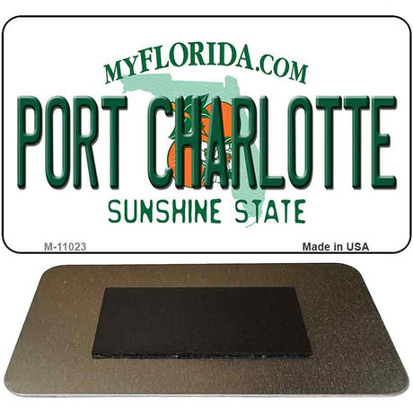 Port Charlotte Florida State License Plate Tag Magnet M-11023