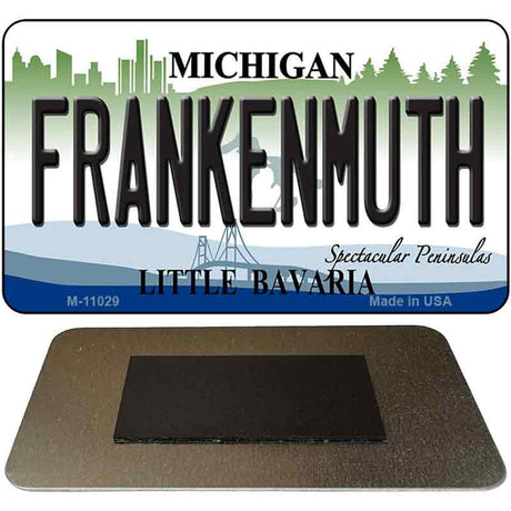 Frankenmuth Michigan State License Plate Tag Novelty Magnet M-11029