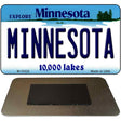 Minnesota State License Plate Tag Novelty Magnet M-11032