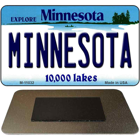 Minnesota State License Plate Tag Novelty Magnet M-11032