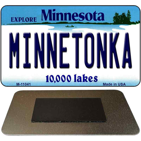 Minnetonka Minnesota State License Plate Tag Novelty Magnet M-11041