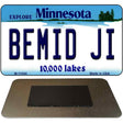 Bemid Ji Minnesota State License Plate Tag Novelty Magnet M-11044