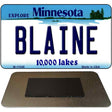 Blaine Minnesota State License Plate Tag Novelty Magnet M-11048