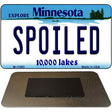 Spoiled Minnesota State License Plate Tag Novelty Magnet M-11063