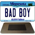 Bad Boy Minnesota State License Plate Tag Novelty Magnet M-11078