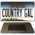 Gal Montana State License Plate Tag Novelty Magnet M-11089