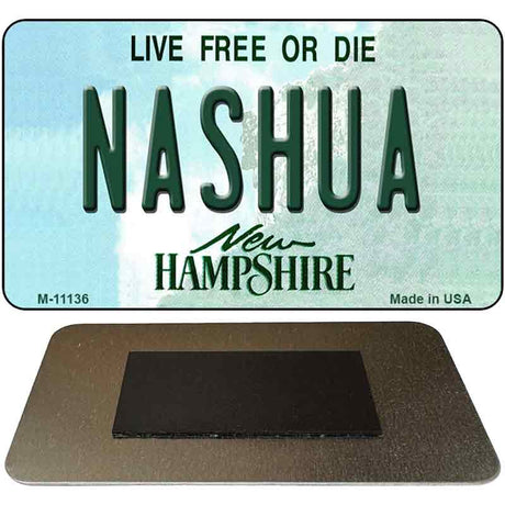 Nashua New Hampshire State License Plate Tag Magnet M-11136